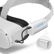 Battery Pack for Meta Quest 2/3/3S and Oculus Quest 5000Mah Extended Charger