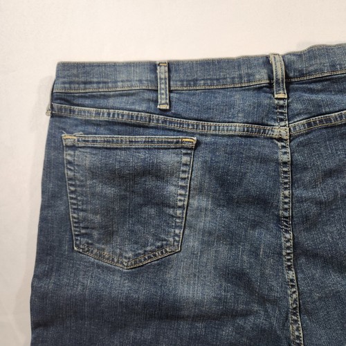 Wrangler Mens Jean Shorts Relaxed Fit Denim Blue 606NWEP Size 42 Reg 5 Pocket - Picture 8 of 19