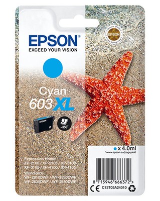 Epson 603XL / T03A2 / C13T03A24010 Tinte cyan