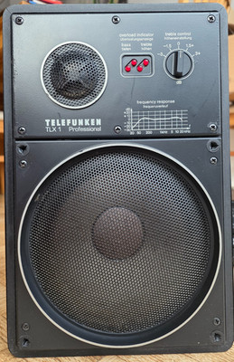 Telefunken TLX 1 Professional Hifi-Box 75 Watt, Vintage, 2 Stück zu HR 3000 hifi