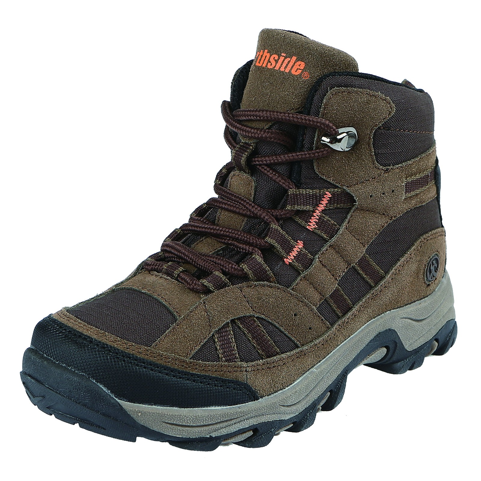Northside Unisex Rampart MID Waterproof Hiking Boot, Brown, 