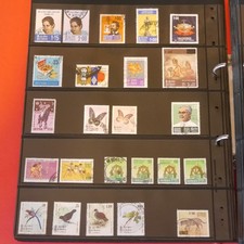 z0028 Sri Lanka 1976-1979 Collection of 24 stamps mixed page lot used