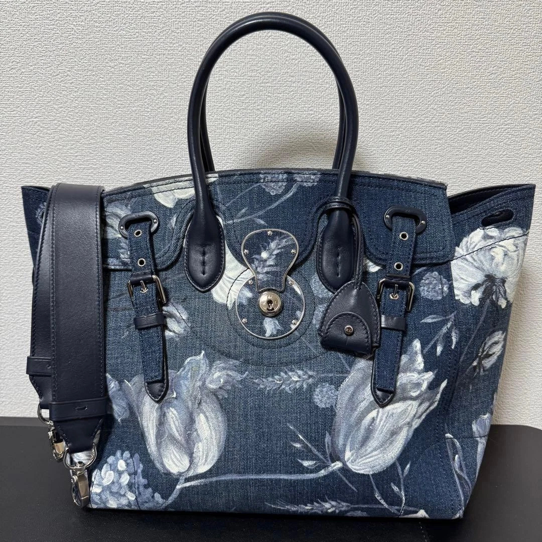 Ralph Lauren Denim Exterior Bags & Handbags for Women for sale | eBay