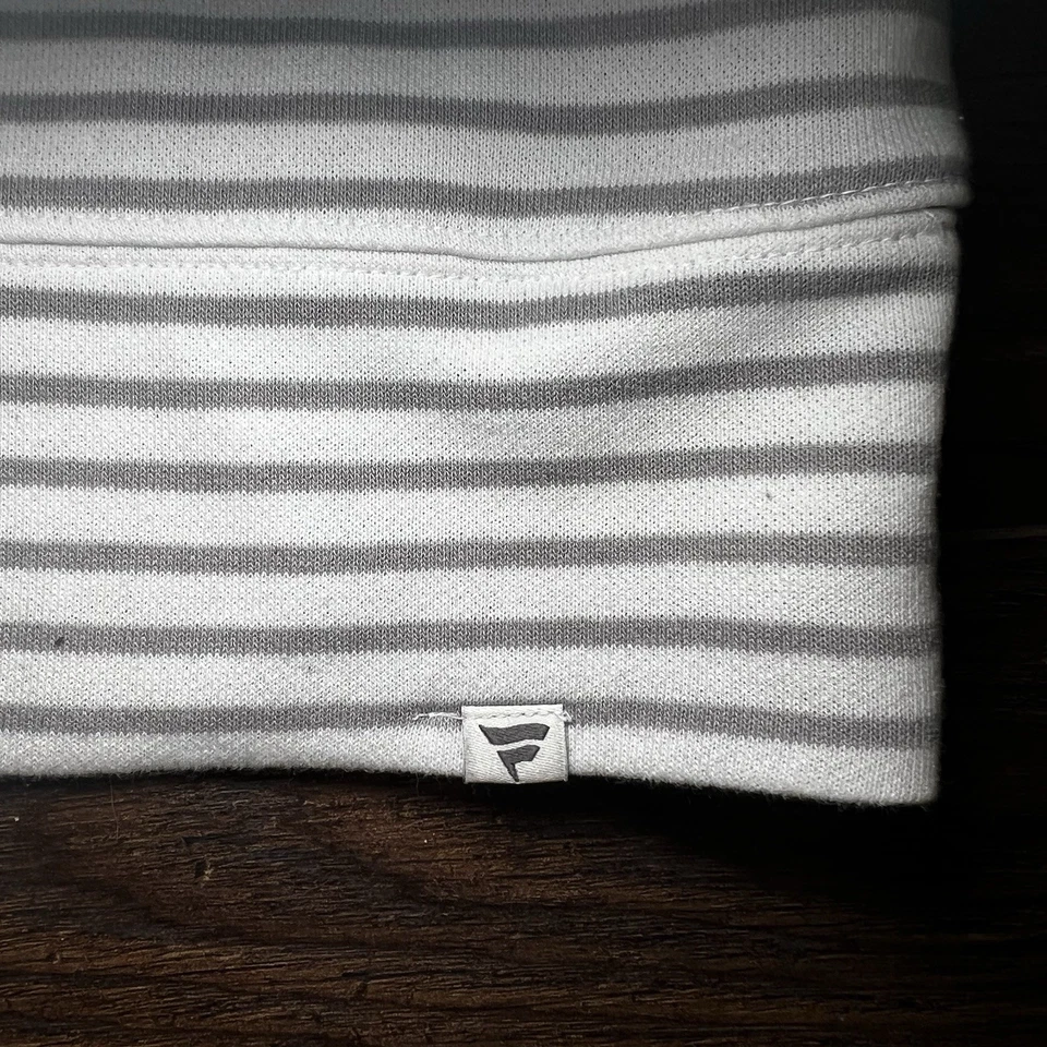 Alabama Crimson Tide Fanatics Women’s Arch Logo Striped Hoodie Size 3XL White - Image 3 of 4