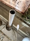 4 Vintage Brass Pineapple Candlesticks Electric Window Candle Nightlight Set — photo 9
