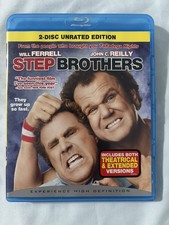 Step Brothers 2-Disc Unrated Edition  Blu-ray DVDs