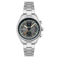 Slipstream Ashen Blast / Silver Stainless Steel Bracelet Gray Dial Wristwatch CD