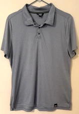 Truewerk EDO Performance Polo Shirt Grey Lightweight Men's XL