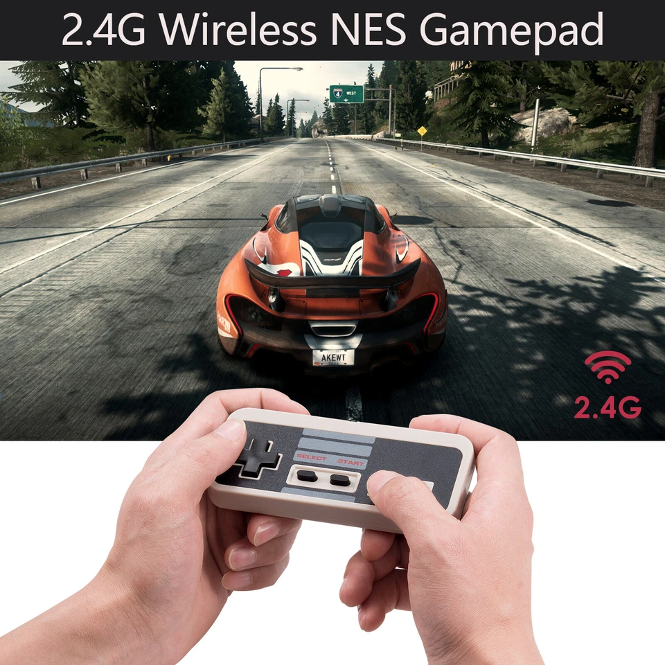 USB NES Wireless Controller &Reciver Joystick for PC/Gamepad Window PC MAC Linux - Image 4 of 4