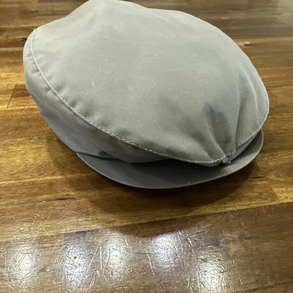 De colección Bianchi Cappelli Sombrero de Newsboy Gris Gorra de Periódico Frontal a Presión XL 7 1/2 Foto 3 de 4