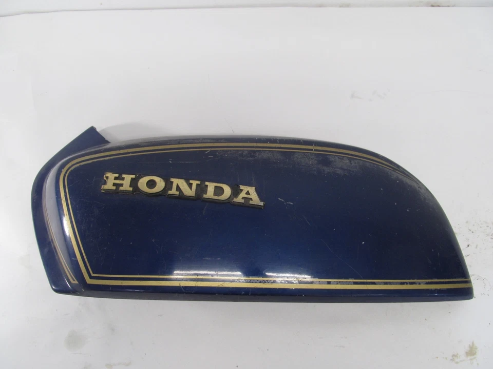 1975 HONDA GOLDWING GL1000 TANK SIDE COVER BLUE - Image 2 of 4
