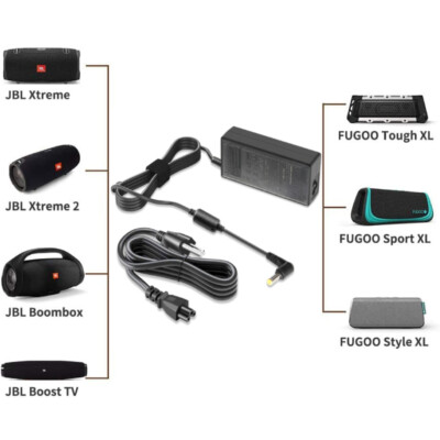 19V Adapter Charger Replacement for JBL Xtreme 2 Extreme 2 JBL