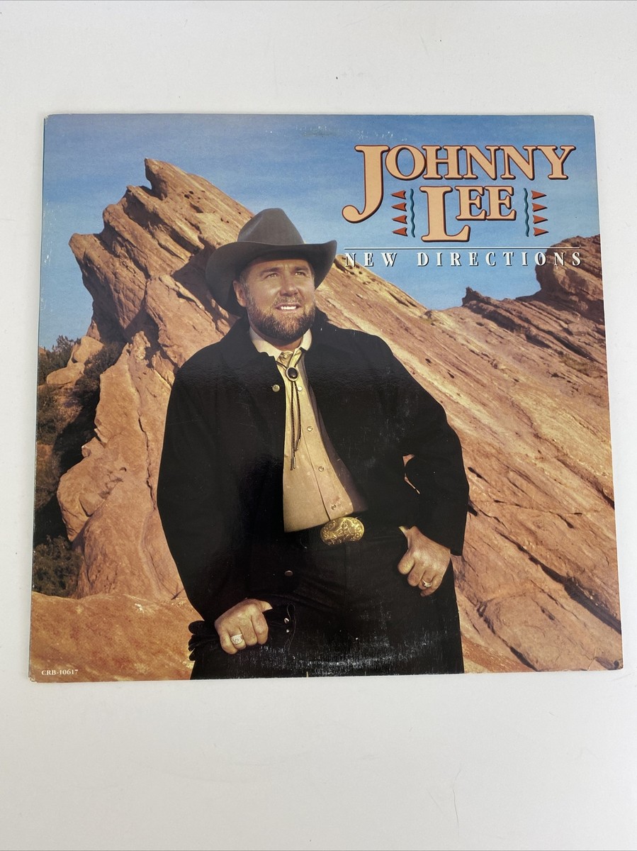 Johnny Lee Vinyl LP-New Directions CRB-10617 Promotional Johnny Lee Vinyl LP-New Directions CRB-10617 Promotional