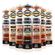 Sigillante silicone per legno pavimenti parquet crepe verniciabile  Bostik