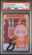 1998 South Park ELECTROCUTED Many Deaths of Kenny #Omni6 PSA 9  Comedy Central