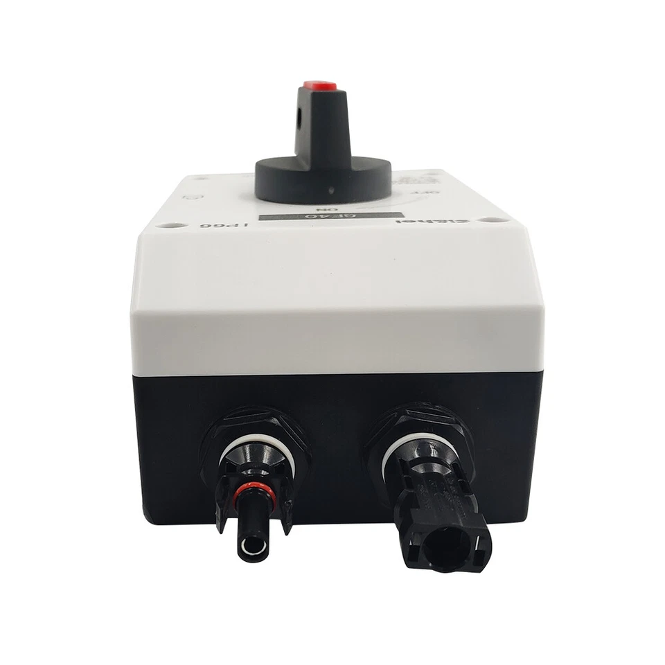 Photovoltaik Trennschalter Elektro Solarschalter Wasserdicht IP66 PV 32A DC1200V - Bild 2 von 4