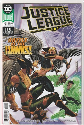 JUSTICE LEAGUE #15 (2018) JIM CHEUNG 1ST PRINT COVER ~ UNREAD NM