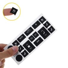 A/C Dash Button Repair Sticker Car Accessories For 2007-2014 Cadillac Escalade