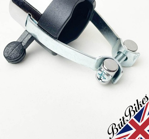 UNIVERSAL CHROME MOTORBIKE HANDLEBAR DIP SWITCH - CUSTOM CAFE RACER BOBBER - Picture 4 of 6