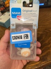 MAM Start Newborn Orthodontic Pacifier-soothes And Comforts Baby