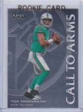 TUA TAGOVAILOA ROOKIE CARD Playoff Football CALL TO ARMS Premium Dolphins RC!