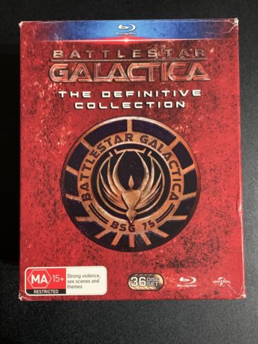 Battlestar Galactica Complete Saga w/Caprica (2021, Blu-ray) VERY RARE