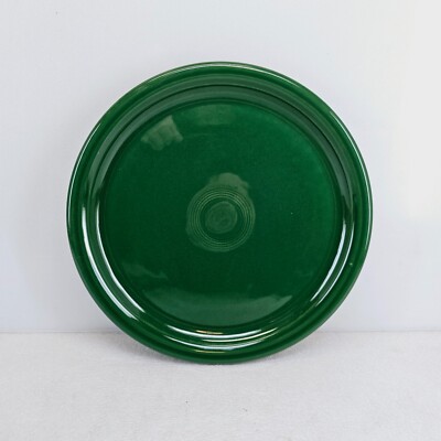 BISTRO style DINNER PLATE jade green HOMER LAUGHLIN FIESTA WARE 10.5'' new