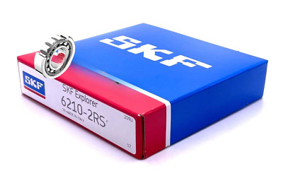 NEW SKF 6210 2RS DEEP GROOVE BALL BEARING, RUBBER SEALED 6202-2Z 50x90x20mm