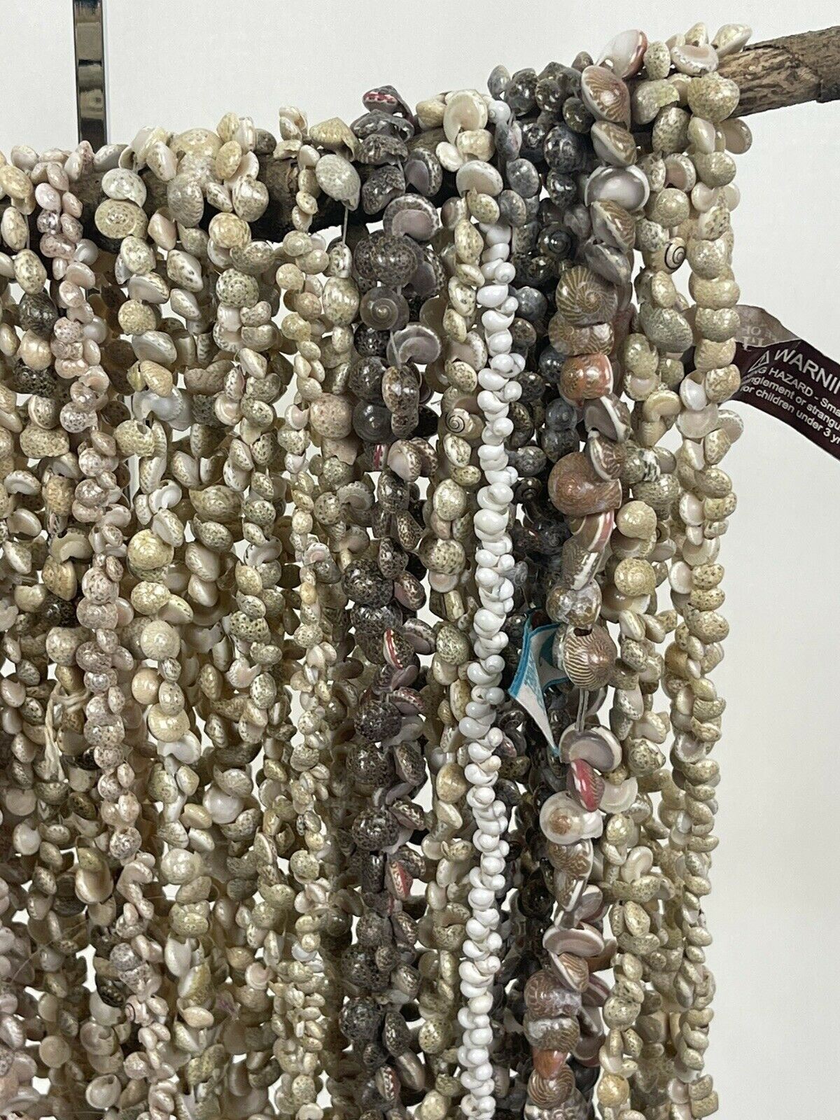 Shell Necklace Mini Shells Extra Long Nautical Oc… - image 10