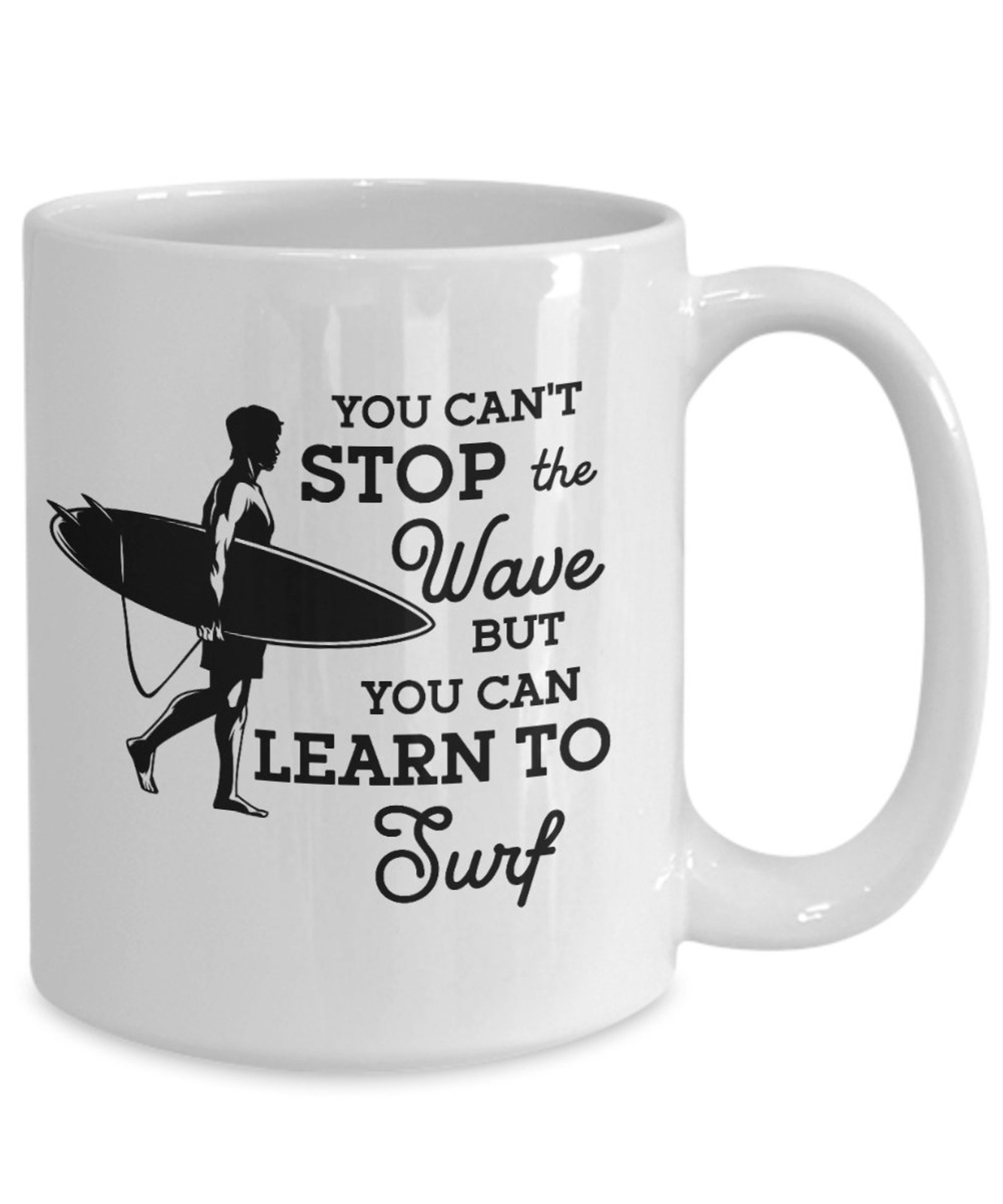 Surf Coffee Mug Surfing Gift for Men and Women Surf Lovers