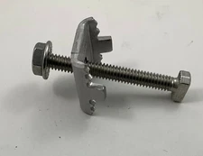 Lot of 4 Ironridge Solar Grounding  Mid Clamps 34.8-41 mm Clear RS-GD-MCL-225