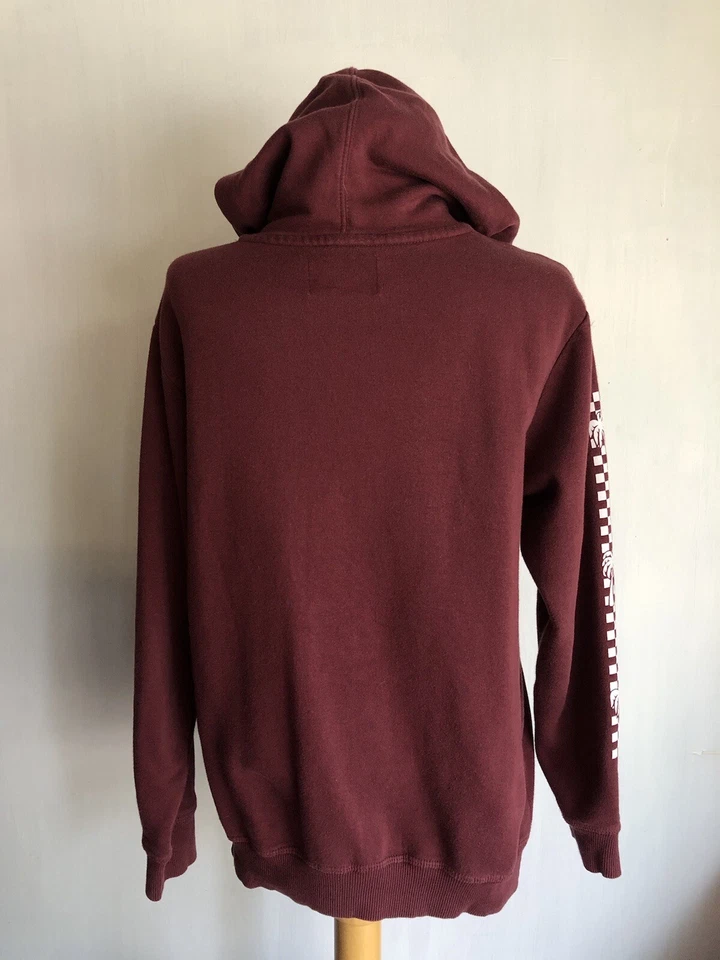 BILLABONG Official Women's "Island Vibes" Checker Palm Tree Hoodie Size Large - Image 4 of 4