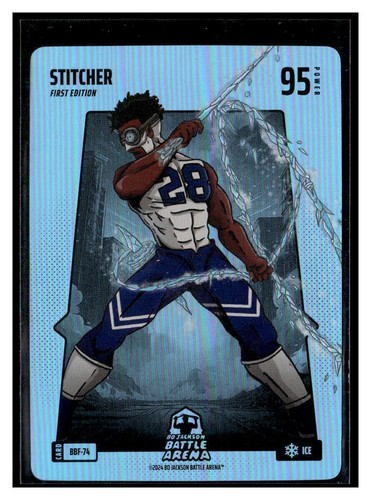 Bo Jackson Battle Arena Sticher Blue Ice Battlefoil Jonathan Taylor Colts