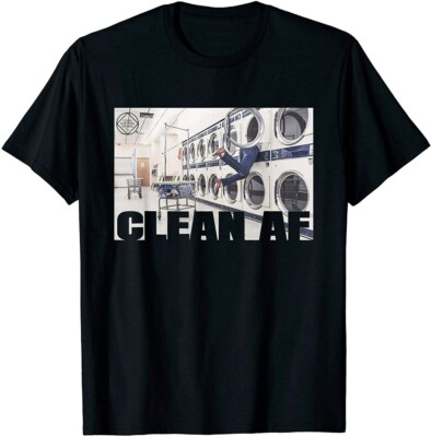 NEW Clean AF Narcotics Anonymous 12 Step Recovery Gifts T-Shirt - MADE IN USA