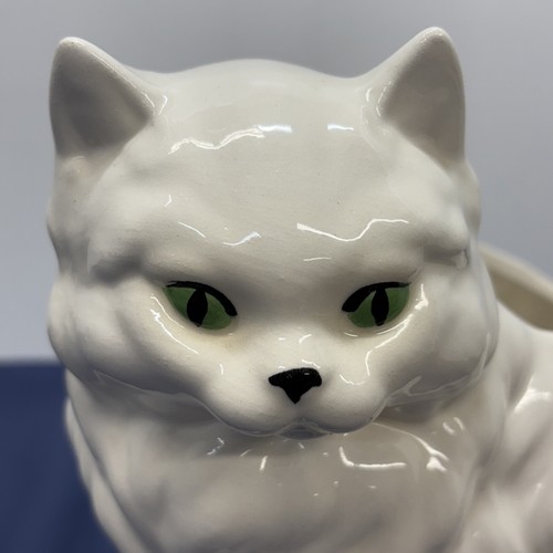 Vintage Persian Cat W/ Kitten Planter from S.E Mn Pottery, Kellogg Mn, # 157 - Picture 11 of 14