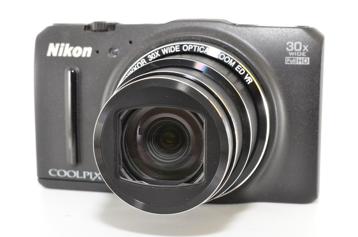 Nikon Coolpix S9700 Point & Shoot digital camera 30x Black Nikon Coolpix S9700 Point & Shoot digital camera 30x Black