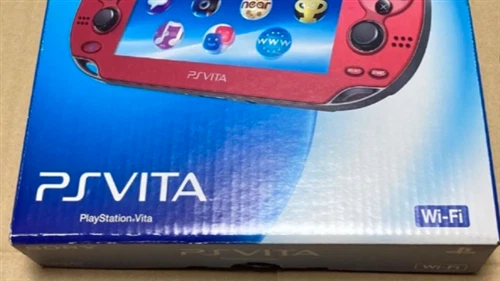 Sony PS Vita PCH-1000 Limited Edition Cosmic Red Console Wifi Model New Unused - Image 4 of 4