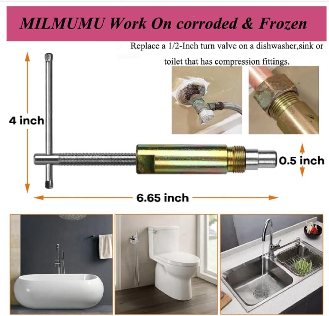 Compression Sleeve Removal Tool for 1/2-Inch Plumbing Fittings