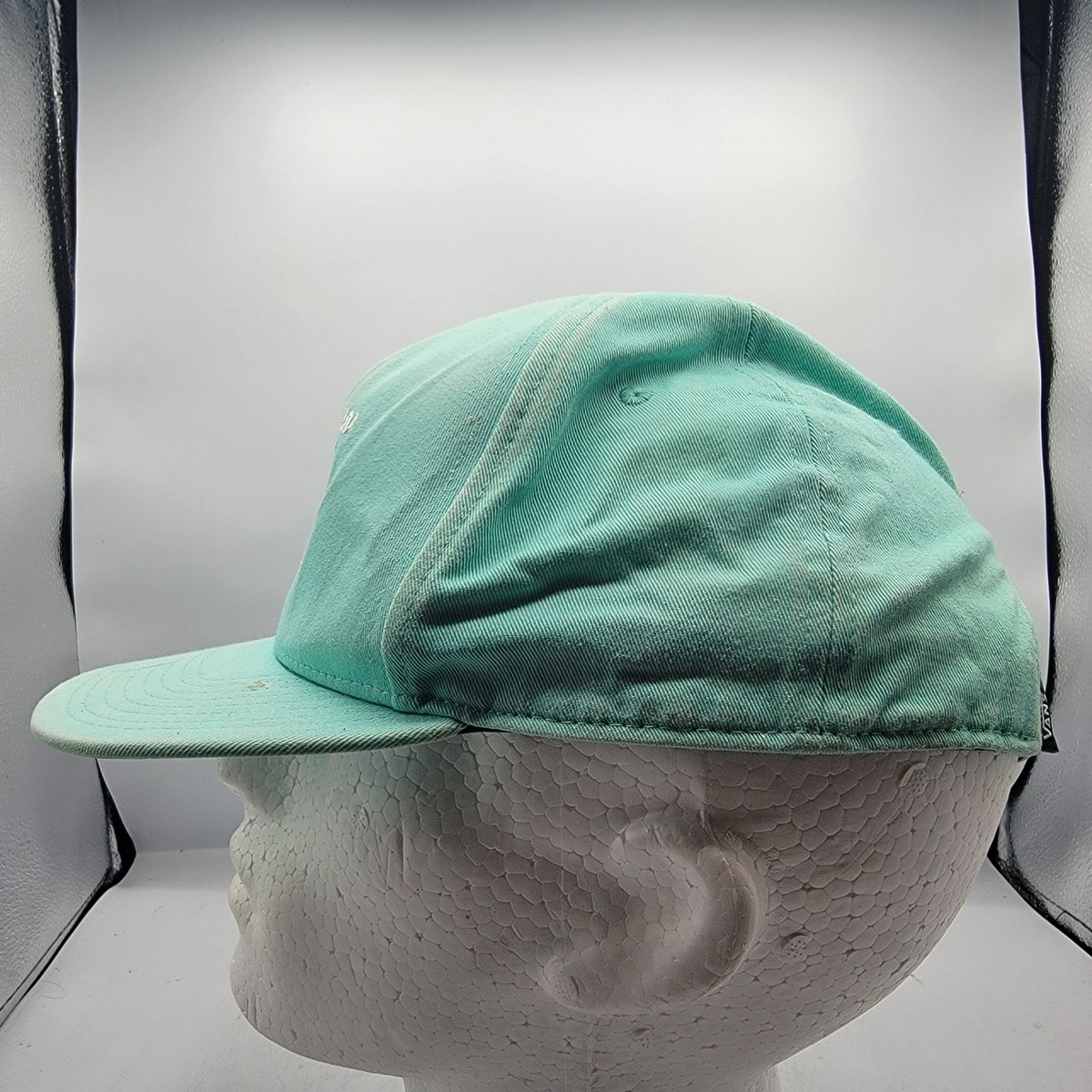 Vans x Disney Teal Blue Hat Snapback Mickey Mouse 90th 