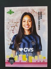 2025 Parkside NWSL - EMMA GAINES-RAMOS, Spirit (CHERRY BLOSSOM) ROOKIE Card #27