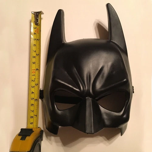 Batman Full Mask With Cowl The Dark Knight Rises Latex Helmet Adult Cosplay Prop - Picture 6 of 6