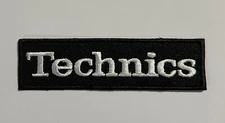 Technics Patch - Hip Hop - Classic Logo - DJ 1200 Turntable - 1210s