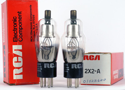 2x 2X2-A/VT-119 RCA NOS Tube Röhre Lampe TSF Valvola Valvula Valve 电子管 진공관 真空管 I