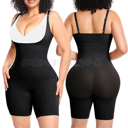 Body modellante donna controllo pancia busto aperto scolpire intimo modellante - Foto 16 di 34