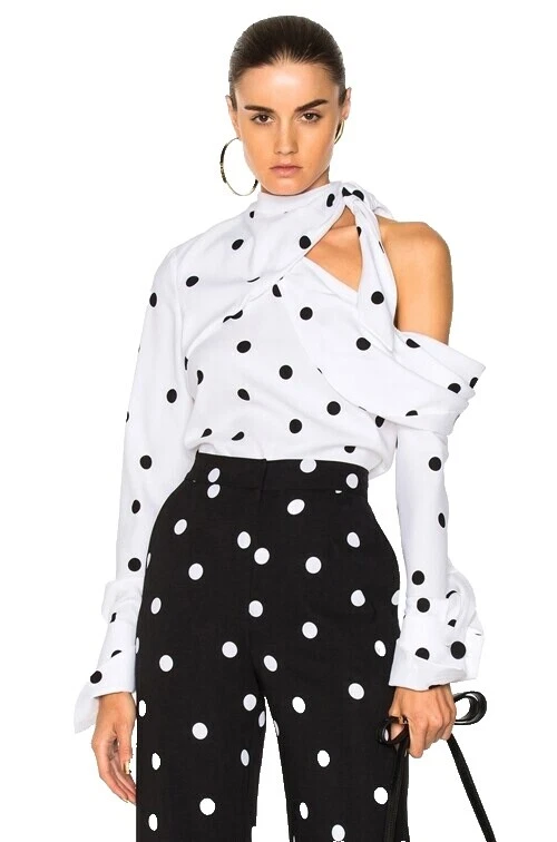 Polka Dot Multicolor Tops for Women