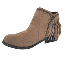 Dolce Vita Little Girl Sunrise Double Side Zip Fringe Size 1 Ankle Bootie 80