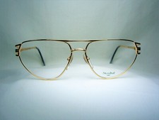 Stendhal eyeglasses Gold plated Aviator variant oval men women vintage NOS frame