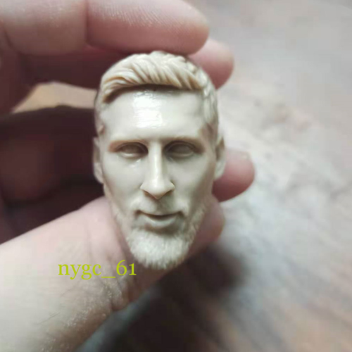1:6 Football player Argentina Lionel Messi Head Sculpt Fit 12'' Action Figure - Picture 1 of 4