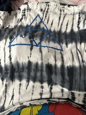 Huf  H Wash Tie Dye Graphic Official T-Shirt Size Medium