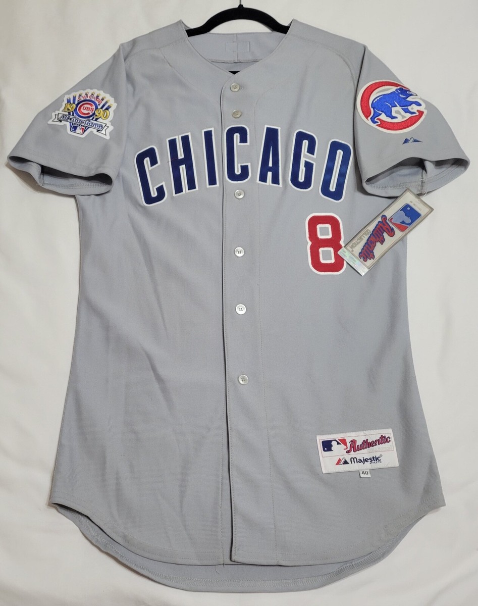 Majestic Chicago Cubs ユニフォーム サイズ40 Authentic! Majestic, CHICAGO CUBS 40 MEDIUM, ANDRE DAWSON ON FIELD